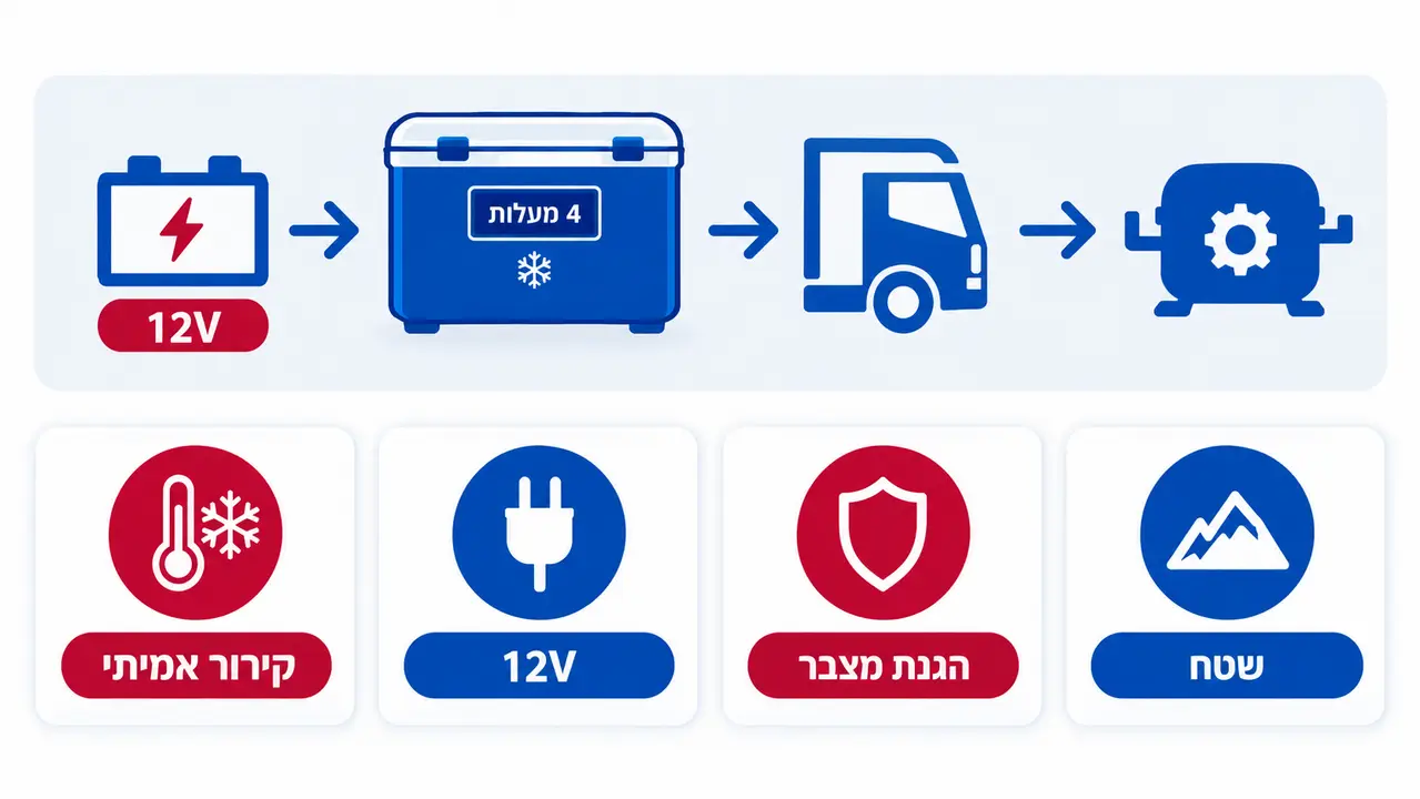 איך לבחור מקרר לרכב: המדריך המלא לקמפינג