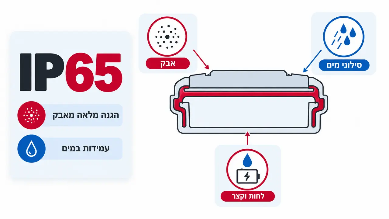 עמידות בשטח ואטימות, משמעות דירוג ההגנה בארגזי כלים