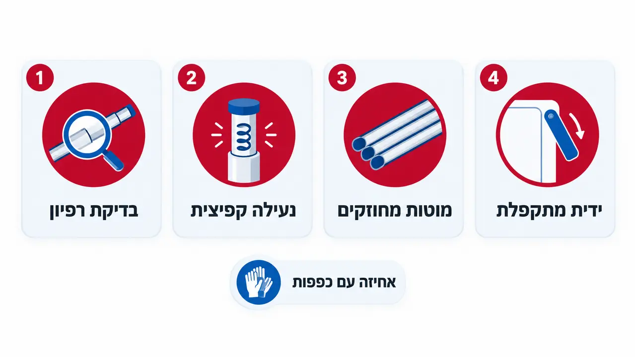 ידית טלסקופית בארגז כלים, מה בודקים לפני קנייה